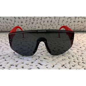 Carrera Sport Sunglasses 5414 Vintage Red Austria Large 1980's